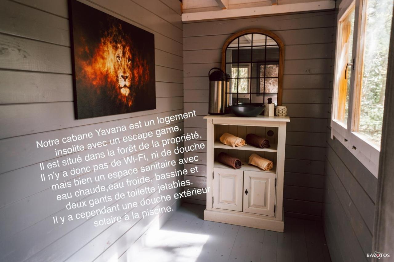 Cabane Insolite Avec Escape Game Saint-Evarzec ภายนอก รูปภาพ