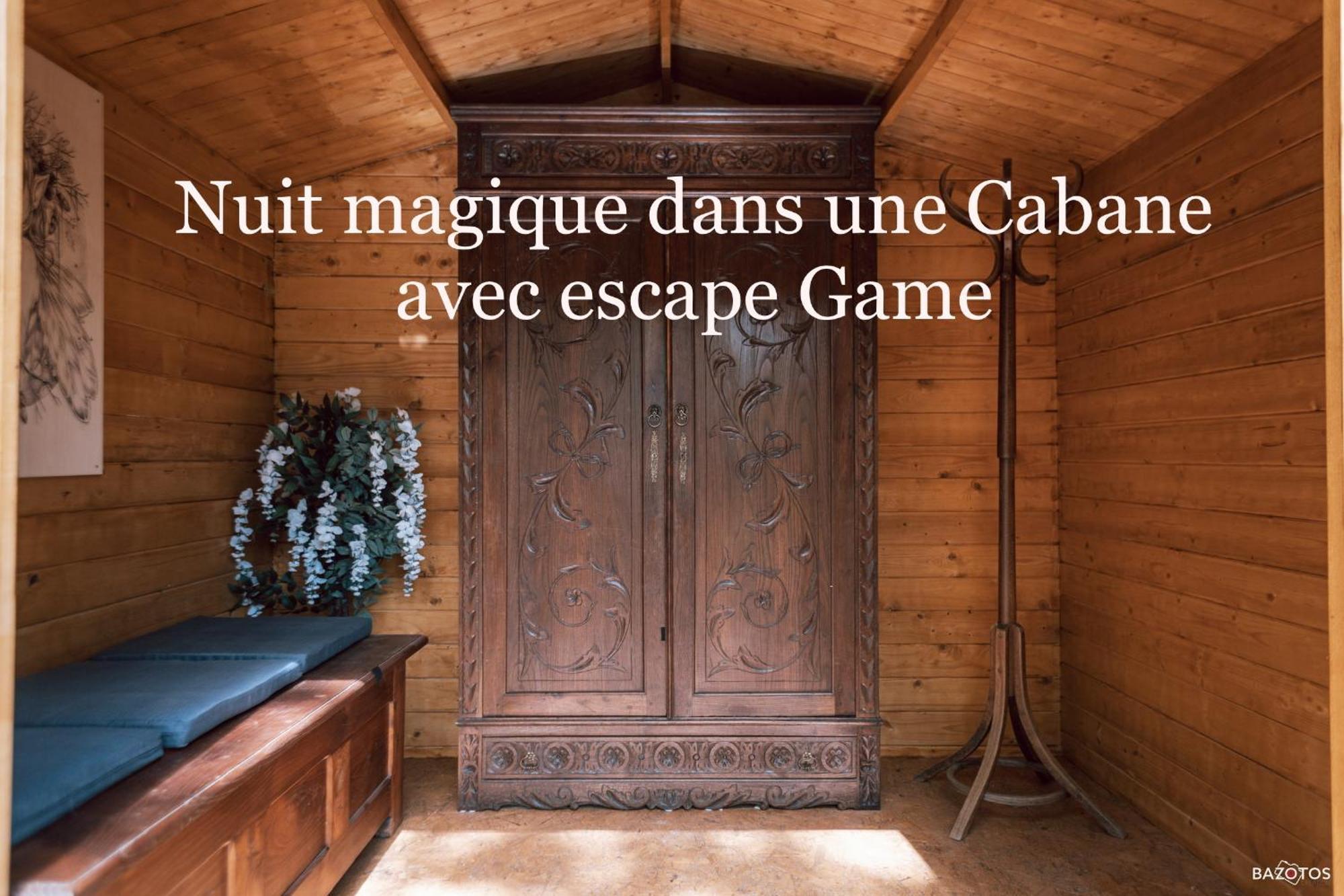 Cabane Insolite Avec Escape Game Saint-Evarzec ภายนอก รูปภาพ